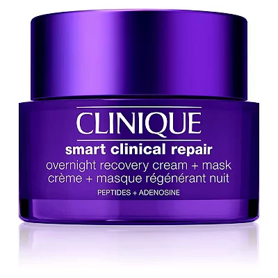 Image of Clinique Smart Clinical Repair Overnight Recovery Cream + Mask