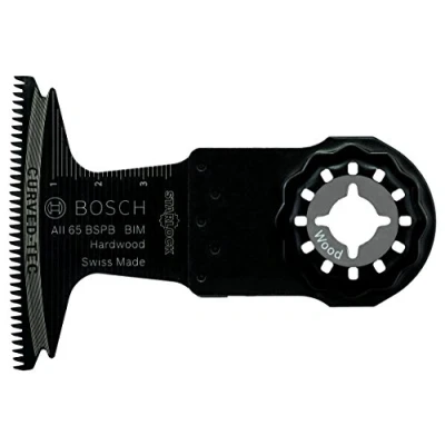 Image of Bosch Professional 1x BIM Plunge Cutting Saw Blade AII 65 BSPB (for Hardwood, 40 x mm, Accessory Multitool)