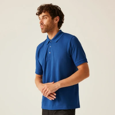 Image of Regatta TRS143 52096 Cls 65/35 4X Large Classic Polo Shirt, Royal Blue