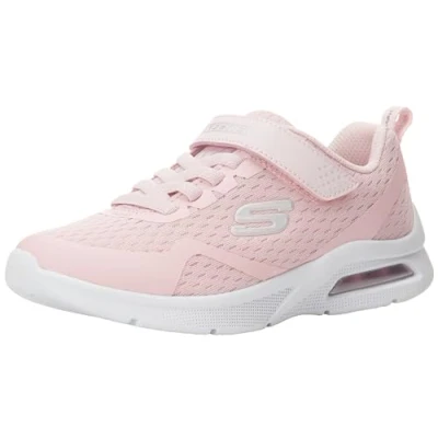 Image of Skechers MICROSPEC MAX Sneaker, Light Pink Mesh/Trim, 13 UK
