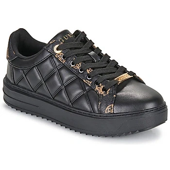 Image of Guess DATTICE women&#039;s Shoes (Trainers) in Black