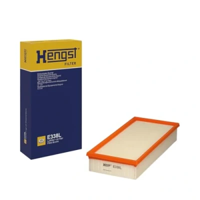 Image of 5022741, 5022883, 890X9601BA Air Filter HENGST E338L 57mm 156mm 325mm Insert CITROËN: C8 II, Xantia Hatchback, BX Hatchback