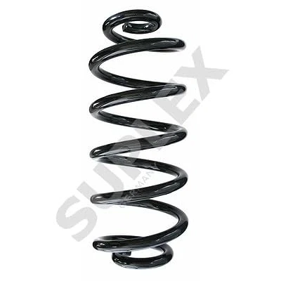 Image of 33536773057, 33536773058 Coil spring SUPLEX 06425 Rear Axle with constant wire diameter green, pink BMW: X5