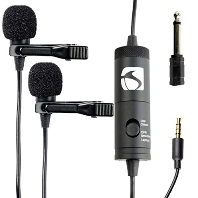 Image of Industry Standard Sound ISSLM200 Lavalier Microphone for Iphone and Android, Smartphones, Tablets Nikon Cameras