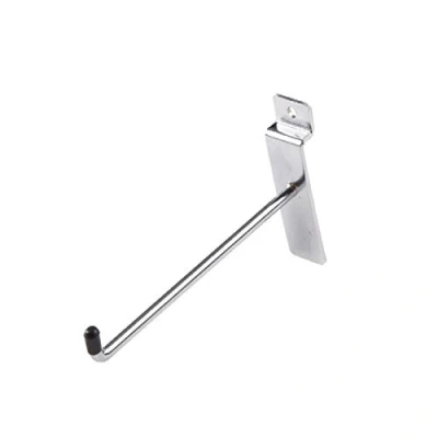 Image of 75x 10 INCH 10&quot; SLATWALL Slat Board Hooks Accessory Single Prong Shop Retail Display