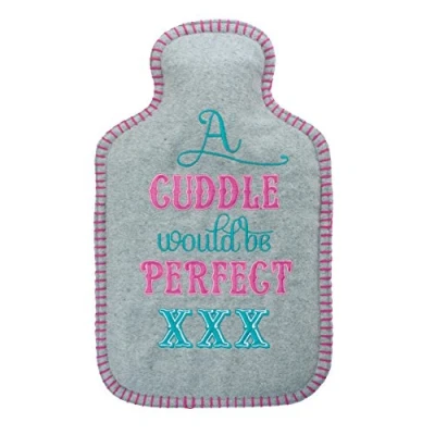 Image of Aroma Home A Cuddle Would be Perfect Felt Hot Water Bottle