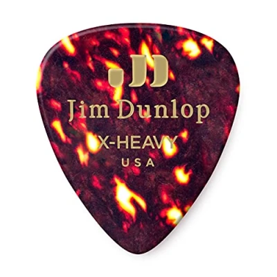 Image of Jim Dunlop 483P05XH Shell Classic Guitar Pick Player Pack (Pack of 12)