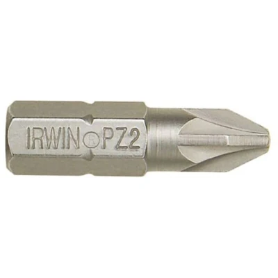 Image of Irwin Screwdriver Bits Pozi PZ3 25mm (Pack 10)