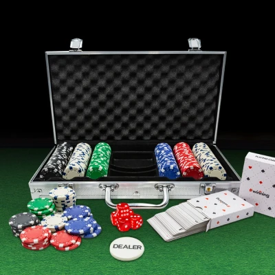 Image of #winning 300 Piece Poker Set including Chips Professional Edition