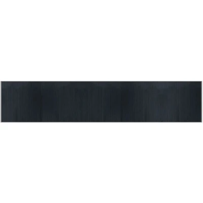 Image of vidaXL Rug Rectangular Grey100x1000 cm Bamboo