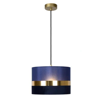 Image of Extravaganza Tusse Retro Pendant Light 1xE27 Blue