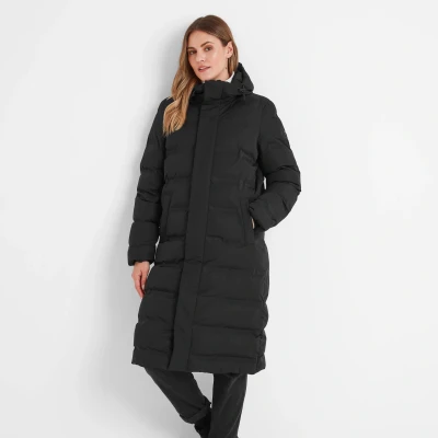 Image of TOG24 Glaston Womens Parka Black Size 12 UK