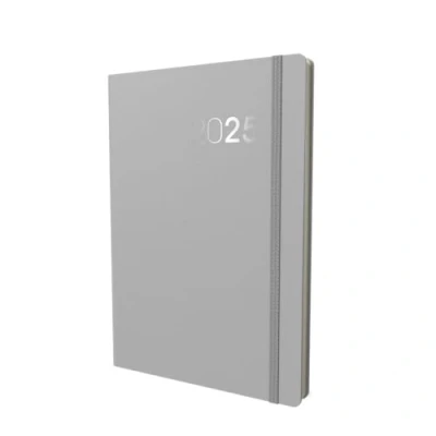 Image of Collins Legacy 2025 Planner A5 Day To Page Diary (with Appointments) Grey (CL51.97 25) Professional Daily with Soft Touch Cover