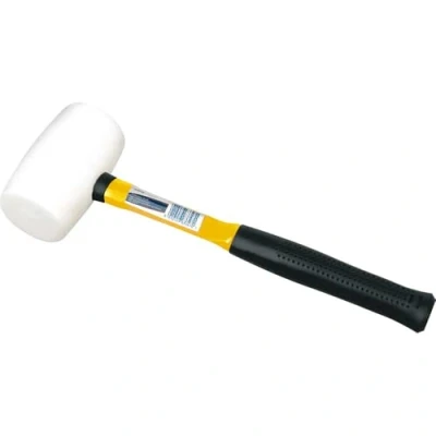Image of Draper Non Marking Rubber Head Mallet with Fibreglass Shaft, 680g/24oz