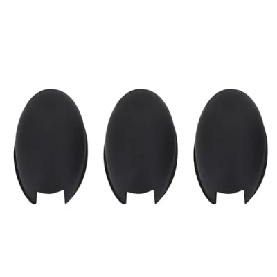Image of Saxophone Finger Rest, 3Pcs/Set Rubber Palm Key Risers Pads, Black Sax Thumb Rest Cushions for Soprano Alto Tenor