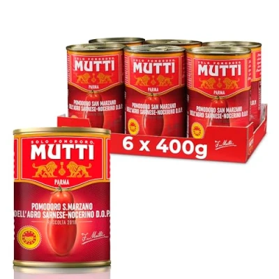 Image of Mutti San Marzano peeled tomatoes, 6x 400g
