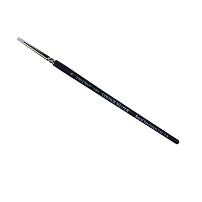 Image of Colour Shaper Cup Chisel 0 Flat Painting Brush Grey