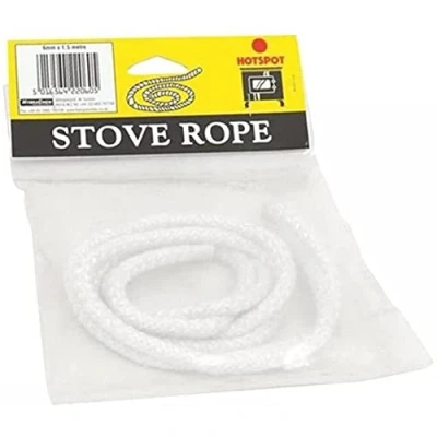 Image of Hotspot HS220650 Stove Rope Replacement Kit 6mm x 1.5m, Clear