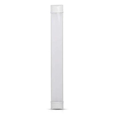 Image of V Tac 40W 4Ft Led Batten Fittings Integrated Tube Lamp 6400K White 1200X74X24Mm Wall And Ceiling Lighting 30000H Long Lifespan