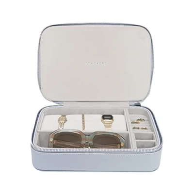 Image of Stackers Lavender Travel Jewellery &amp; Accessories Box