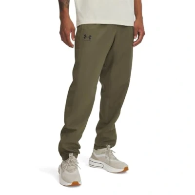 Image of Under Armour Rival Trousers, Men&#039;s, Size: 3XL, Marine green/black