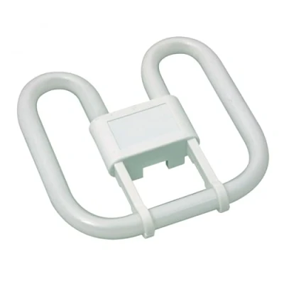 Image of Kosnic 28w 2D Square 4 Pin Gr10q Cap Standard (3500k) Compact Fluorescent Lamp, Glass, 28 W, Warm White