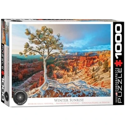 Image of Eurographics 6000 0692 Winter Sunrise Puzzle, Various, 48 x 68 cm