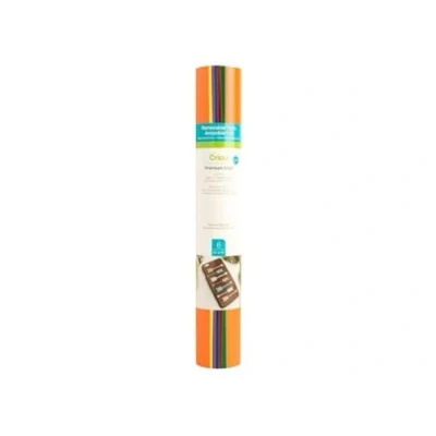 Image of Cricut Removable Vinyl Rainbow 30.5cm x (12&quot;) 6 Self Adhesive Sheets For use with all Cutting Machines