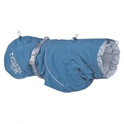 Image of Hurtta Monsoon Coat, Dog Raincoat, Bilberry, 8 in