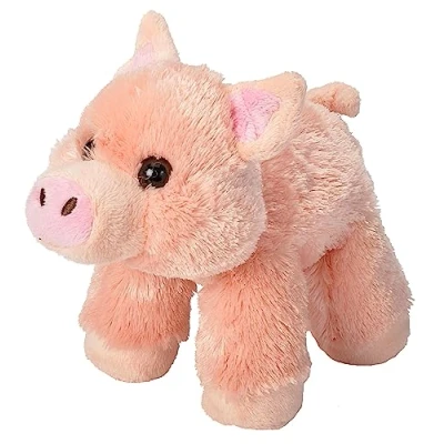 Image of Wild Republic 18092, Pig Hug&#039;ems Soft, Gifts for Kids, Cuddly Toy 18cm