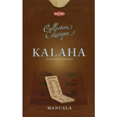 Image of Tactic Games Classic Collection: Kalaha Mancala Wooden