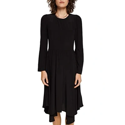 Image of ESPRIT Women&#039;s 122ee1e309 Dress, 001/Black, 6