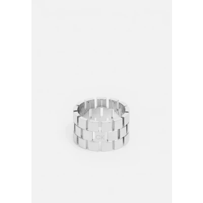 Image of Calvin Klein Polished Chain LINK Ring silvercoloured, Women&#039;s, Size: N O, Silver coloured