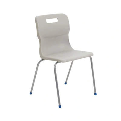 Image of Titan 4 Leg Chair Size 6 460mm Seat Height Grey T16 GR