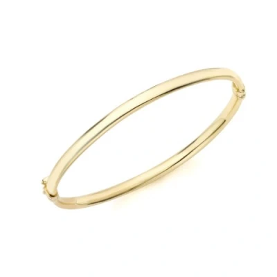 Image of Carissima Gold Women&#039;s 9 ct Yellow Oval Bangle