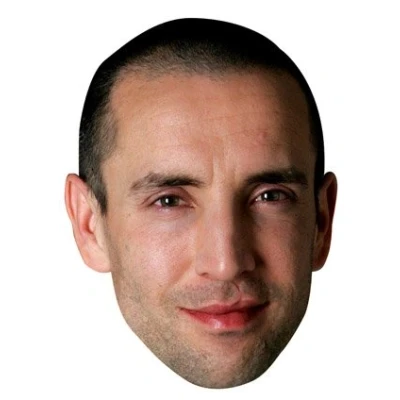 Image of FoxyPrinting Sam Dingle Celebrity Cardboard Party Face Mask Fancy Dress