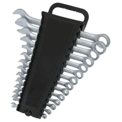 Image of SPANNER SET 14 PIECE COMBINATION / SATIN FINISH