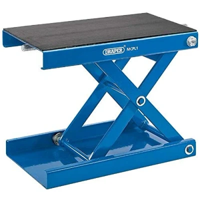 Image of Draper Motorcycle Scissor Stand with Pad, 450kg