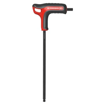 Image of FACOM 84TZSA.6 6 Sided Ball Head Wrench Red/Black, mm