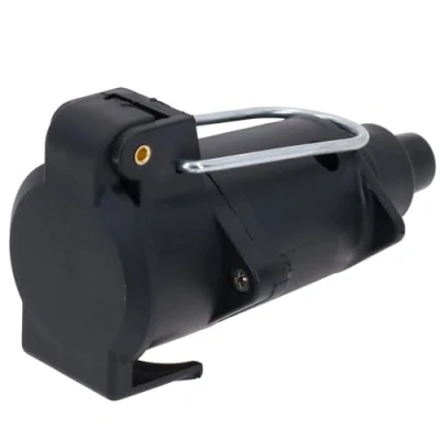 Image of AB Tools Trailer Lights N type 7 pin Plastic Socket (Flying Socket) TR043