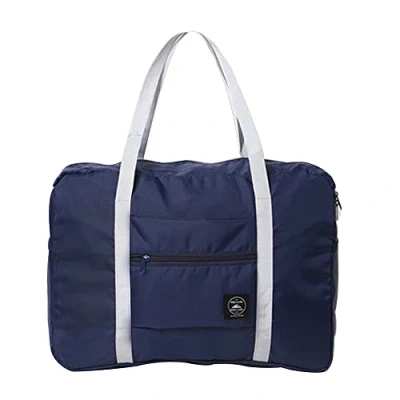 Image of FINDING CASE Cabin Bag 45x36x20 for Easyjet Airlines Underseat Travel Holdall Carry on Hand Luggage Weekend Packable Duffel Bag,Sports Fitness (Dark Blue)