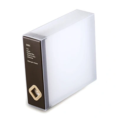 Image of AhfuLife CD Storage Case, DVD Case Colorful Space saving Album or Organiser Holds Up to 24 Disks, Holder Boxes for Car Office Home Gifts