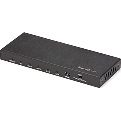 Image of StarTech.com HDMI Splitter 4 Port 4K 60Hz 1 In Out Way (ST124HD202)