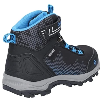 Image of Cotswold Ducklington Boys Walking Boots &amp; Shoes Black/Blue 5 Child UK