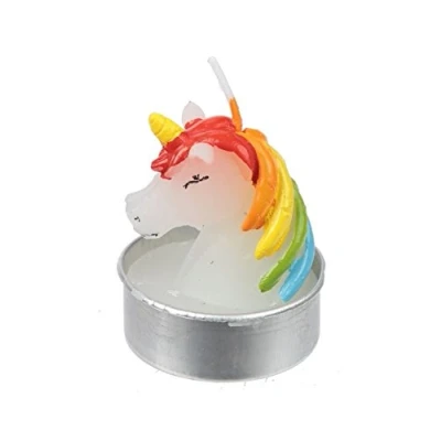 Image of Unicorn Tea Light Candle Set of 6