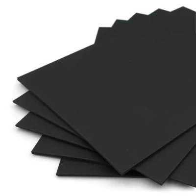 Image of Rothmill A4 Black Card Stock, 210gsm (280 microns), Ideal for Arts and Craft, Office Stationery Use 50 Sheets