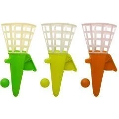 Image of HENBRANDT Click &amp; Catch Ball Game Assorted Colours (Pack of 10)