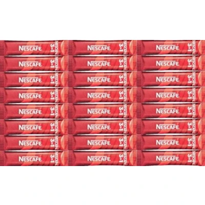 Image of Nescafe 3in1 Original EU Made Long Expiry Date Individual Instant Coffee Sachets (24 sachets)