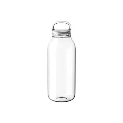 Image of KINTO 20391 Water Bottle, 16.9 fl oz (500 ml), Clear, Lightweight, Dishwasher Safe, My Bottle