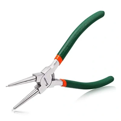 Image of SPEEDWOX 7 Inch Snap Ring Pliers, Tip Diameter 0.07 Inch, Internal Circlip Pliers Kit, Heavy Duty Precision Retaining Straight Jaws for Remover
